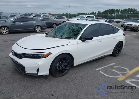 2025 Honda Civic Sport from USA, damaged, VIN 19XFL2H82SE012622